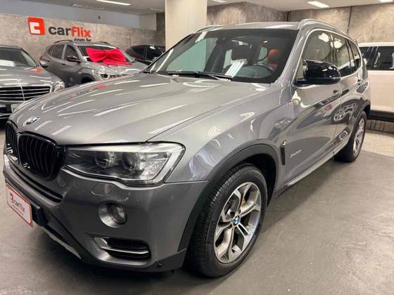 BMW X3 2.0 20I X LINE 4X4 16V GASOLINA 4P AUTOMÁTICO
